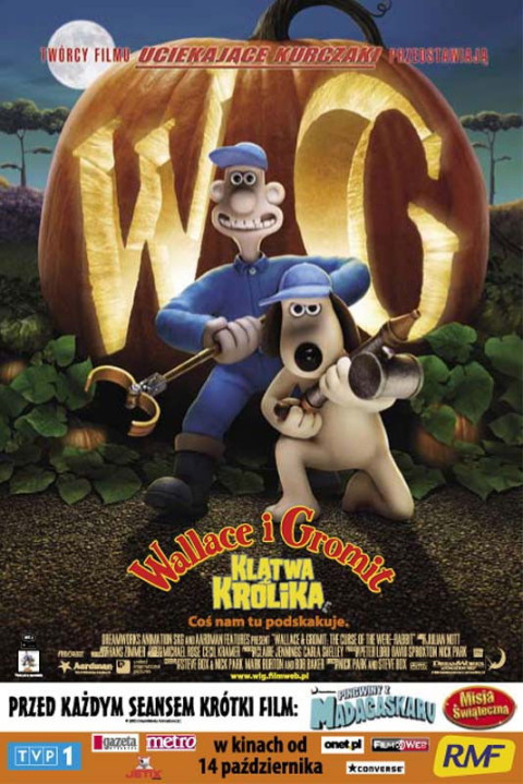 Wallace i Gromit: Klątwa królika (2005)