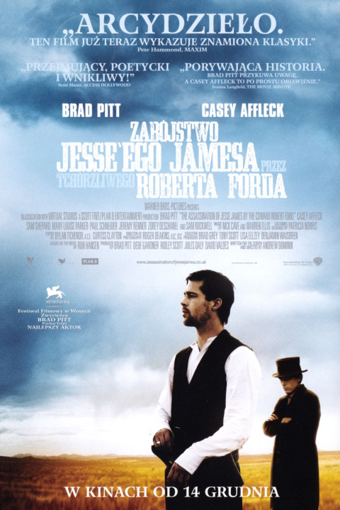 Zabójstwo Jesse'ego Jamesa przez tchórzliwego Roberta Forda (2007)