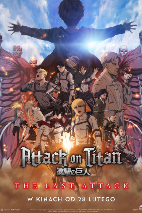 Attack on Titan: THE LAST ATTACK - plakat