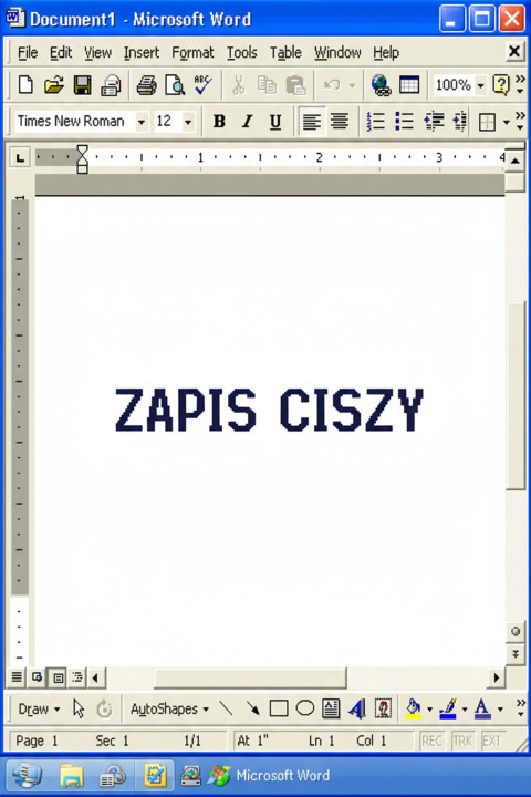 Zapis Ciszy (2025)
