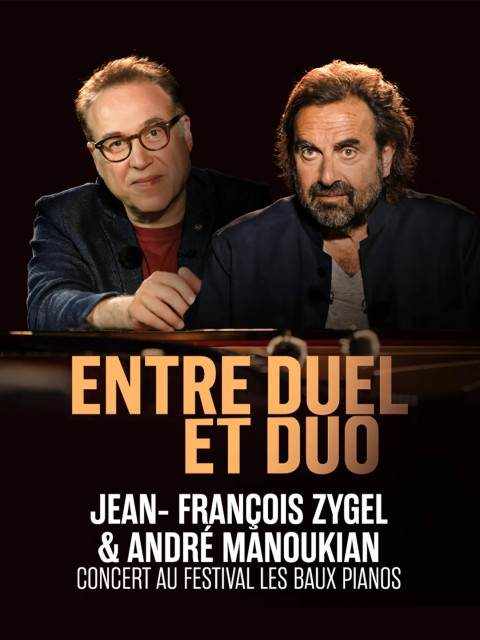 Entre Duel et Duo, Jean-François Zygel & André Manoukian / Concert au Théâtre des Taillades (2025)