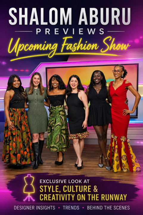 Shalom Aburu previews upcoming fashion show (2026)