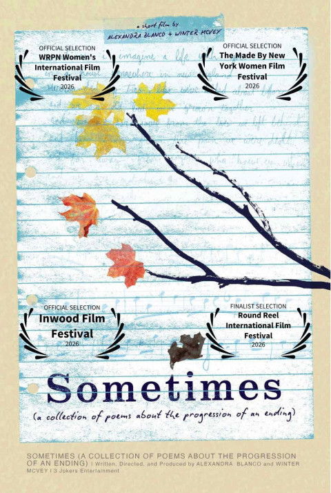 Sometimes: A Collection of Poems About the Progression of an Ending (2026)