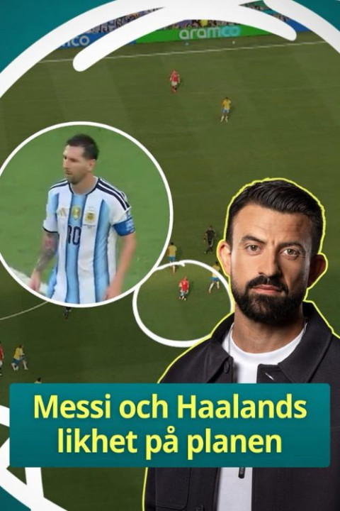 Messi och Haalands likhet på planen (2026)