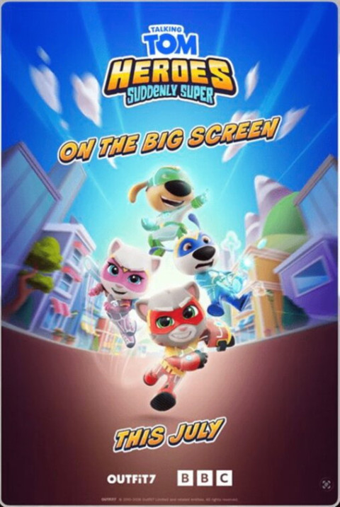 Talking Tom Hero’s on the Big Screen (2026)