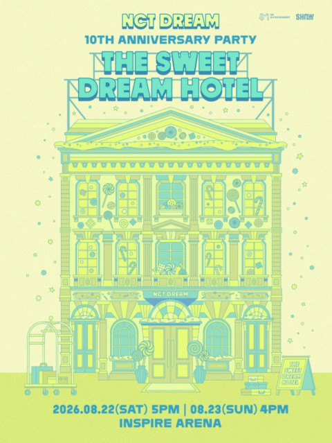 NCT DREAM 10TH ANNIVERSARY PARTY 'THE SWEET DREAM HOTEL' (2026)