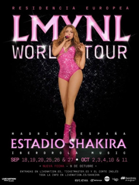 Shakira Live from Madrid (2026)